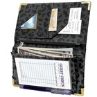 Server Book With Zipper Pocket  High Volume  Expandable Server Book  Money Po   