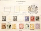 1867-1940 Netherlands 5 Page  Excellent 154 Stamp Collection   Some Bob