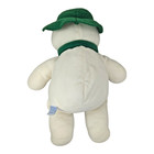 Vintage Eden The Snowman 15  Stuffed Plush Raymond Briggs Green Hat   Scarf