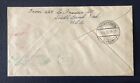 Tangstamps  1930  c14 Zeppelin Round Trip Flight Cover