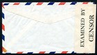 Curacao   13399  Censor willemstad Cancel cover 1944