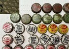 Vintage Soda Pop Bottle Caps Lot Of 100 Most Cork Lined 
