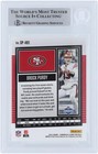 Brock Purdy 49ers Signed 2022 Panini Chronicles Score  sp-401 Bas Rookie Card