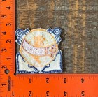 Vintage Schlitz Beer Anchors Brewing Company Globe Logo Iron-on Patch 1970s