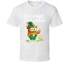 Give A Hoot Dont Pollute Vintage Retro T Shirt