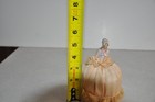 Antique Vintage Porcelain Half Doll Girl Woman Pin Cushion  Approx 5  Tall