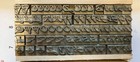 Letterpress Type - 30 Pt  Derby   extremely Rare  