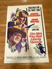 The Man Who Shot Liberty Valance Original 1962 Movie Poster 62 125