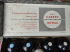 Vintage B  a Indoor Bowls  The Indoor Carpet Game Set  Made In England  