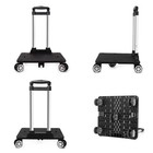 Backpack Trolley With 5 Wheels Folding Compact Lightweight Luggage Cart Spinn   