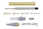 Diy Spiral Click Pen Kits Woodturning Kits Chrome  Gold  Pen Making Kits Bpcl572