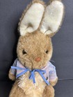 Vintage Eden Toys Peter Rabbit Stuffed Bunny Plush Frederick Warne 15  Tall Read