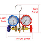 R410a R22 R134a R404a Manifold Gauge Set Hvac A c Refrigeration Charging Service