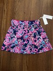 Lilly Pulitzer Delaynee Luxletic  High Rise Sport Skort Upf 50  Size L New