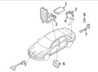 Genuine Audi Anti-theft Alarm Control Unit 8l0-951-605-a New Oem