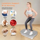 Vibration Platform Exercise Machine     Whole Body Workout  -burning   Lymphati   