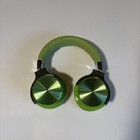 Cowin E7 Pro Active Noise Cancelling Headphones - Green  - With Case - Euc