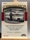 2011 Press Pass Motorsports Masters Paul Goldsmith Autograph Card 47 74