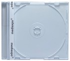 Slim White Color Cd Jewel Cases Lot