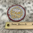 Vintage Alfa-romeo Milano Embroidered Round 3  Patch Sew On Car Automobile Gas