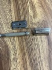 Antique Vintage Gillette Pocket Edition Safety Razor Silver Plate Case