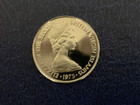 1975 British Virgin Islands 5 Cent Proof Coin-ex  Mint Set-unc