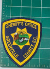 Greenville County Sheriffs Office Deputy Sc South Carolina Police Shoulder Patch