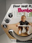 Bumbo Foam Infant Floor Seat Plus  With Tray For Babies 3-12 Months Old  Agave
