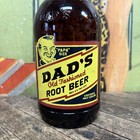 Vintage 1948 Dads Root Beer Half Gallon Papa Size Acl Bottle Sign Denver Co Rare