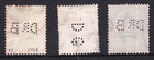 1902 Gb Uk Great Britain Kevii 10d Red Commercial Perfins Dr B   Dg