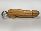 Handcrafted Wooden Novelty Bottle Opener     Adult Gag Gift 9 5 Inches