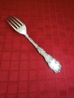 Antique Wallace Waverly Sterling Silver Dinner Fork 7    Monogram 37 39g