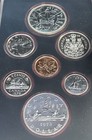 1978 Royal Canadian Mint 7 Coin Proof Set  - Double Dollar