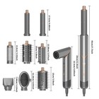 Professional 8-in-1 Hair Magic Multi Styler Dryer  Blow Dryer With Comb  