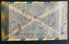 1945 Rio De Janeiro Brazil Censored Cover To Haifa Palestine Elzbieta Schaffer