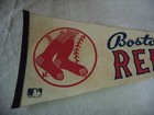 Vintage Boston Red Sox Team Logo Mlb Baseball Pennant 1969 1970s Fenway Park 29   