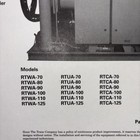 Trane Rtwa-iom-1a Installation Operation Maintenance Manual Series R Rotary 