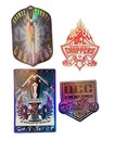 2004 Occ Orange County Choppers Stickers Lot Of 10 Vending Machine Decals Rare