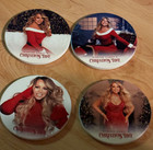 Mariah Carey Official 2024 Merry Christmas Time Tour Set Of 4 Coasters Mc30