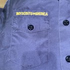 Cub Scout Boy Scouts Bsa Uniform Shirt Youth Medium Short Sleeve F32