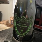Dom Perignon Champagne Bottle Lamp With Stand