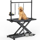 50  Professional Electric Dog Grooming Table Large Dog At Home W adjustable Arm