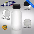 Glass Bottles With Caps   Lids   ideal For Storing Liquids  Oils  And Diy Projects