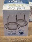 Dr  Brown   s Options  Narrow Baby Bottle Sippy Spout 6m   pack Of 2  2 Boxes