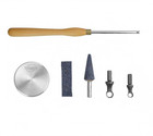 Rotary Hollowing Chisel Set Wood Lathe Turning Woodworking Carving Tool Kit