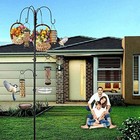  Bird Feeding Station Kit Bird Feeder Pole Wild Bird Feeder Hanging Kit 