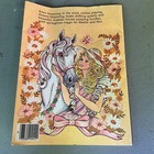 Golden 1985 Barbie Springtime Magic Coloring Book Unused