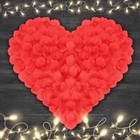 4500 Pack Red Rose Petals artificial Roses Flower Petals For Romantic Night vale