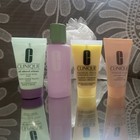 Clinique 4-piece Face Skincare Set  Clean Toner  Lotion   Moisturizer  Mask