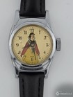 Snow White Character Wristwatch Vintage Silver-tone 25   30 Mm